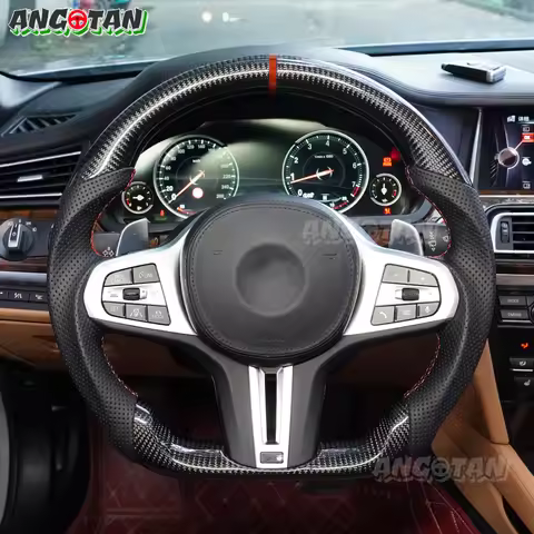 Carbon Fiber Steering Wheel For BMW G30 G20 G01 G02 G22 G29 G80 M2 M3 M4 M5 F90 F40 F44 F97 F98 F95 