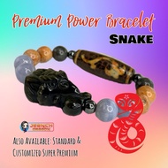 Feng Shui Snake Premium Power Bracelet Jeanchdragon