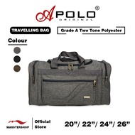 APOLO (20 INCH/22 INCH/24 INCH/26 INCH) Travelling Bag / Travelling Duffel Bag (Two Tone Polyester) 