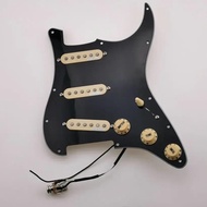 Guitar Pickups Prewired Pickguard Harness Guitar Pickups Wilkinson WVS 60s Alnico5 SSS Single Coil P