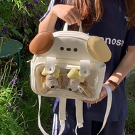A People Niche Design Cute Puppy Bar Chirp Belly Pain Bag Student Outing Portable Backpack 619.9.9