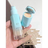 Caitang TIMAGE Liquid Foundation Small Round Tube Mist Porcelain Flawless Makeup 30ml+Concealer 1g