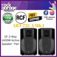 RCF ART 735-A MK4 - 15" 2-Way 1400W Active Speaker - Each / Pair ( ART735AMK4 / ART735A / MK4 )