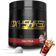 EHP Labs OxyShred Hardcore Super Dosed Pre Workout Powder - Preworkout Powder with L Glutamine & Ace