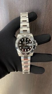 Rolex 116710LN 綠針GMT 2018年 未用品