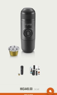 Wacaco Minipresso CA -便攜式膠囊濃縮咖啡機