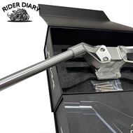 แฮนด์แต่ง RACING POWER XMAX300(2017-2024) แฮนด์บาร์ 22มิล สีดำ งาน CNC