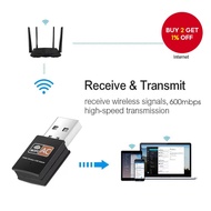 New Wireless Network Card USB to LAN for Desktop Computer Laptop 3070 WiFi Signal Receiver Bluetooth