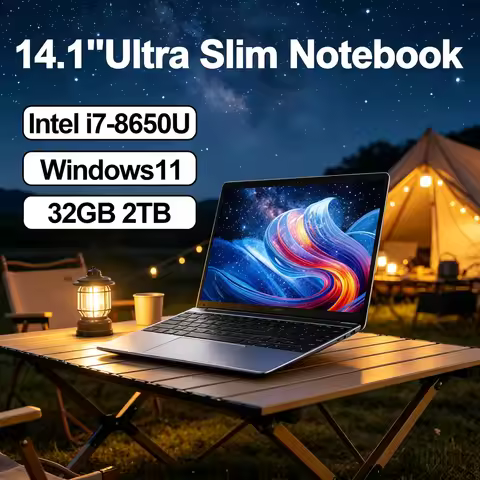 New 2026 LENO Ultra Slim 14.1" Laptop, 32GB RAM 2TB SSD, Intel Core i7 8650U, Windows 11, 1080P HD, 