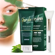 Real Spirulina Pore Perfect Mask 100g.clay mask,face masks skincare,bentonite clay,bentonite clay de