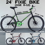 VVM: 24' FIXIE BIKE BASIKAL FIXIE BUDAK