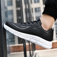 2023 Men's Running Shoes Casual Sneakers Leather Uppers Sports Casual Shoes Oversized Sneakers Size 39-48