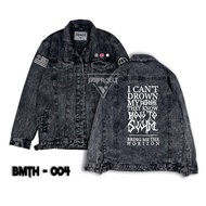 FALPROJECT DENIM JACKET  / BASIC SABLON / BMTH 004 STONEBLACK
