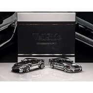 [现货]1/64 MINIGT 979+980Nissan Skyline GTR(R32) Veilside Combat C-I ChromeNissan Z Veilside FFZ400 Ch