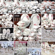 HOT SALE🎀 72PCS OPAL DINNER SET ROUND