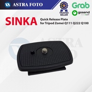 Quick Release Plate For Tripod Zomei Q111 Q222 Q100 SINKA Cambophoto Attanta