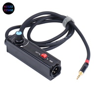 Stereo Ground Loop Isolator 3.5mm to XLR Audio Isolator Audio Noise Isolator Noise Suppressor Isolat