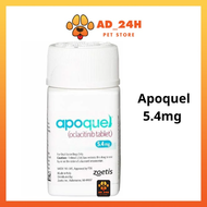 Hủ 100 viên APOQUEL 5.4mg Kiểm soát ngứa do viêm da trên chó (Zoetis USA)
