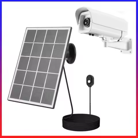 Solar Panel Wall Mount Solar Panel Charger Solar Charger for Arlo Ultra/ Ultra 2/ Pro 3/ Pro 4/ Pro 