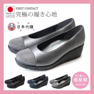 ️ Medium [Made In Japan First Contact] Thick-Soled Beautiful Feet < Two Styles > 5.5cm Low Back Pres