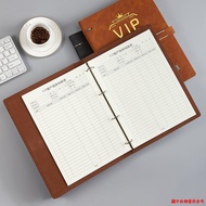 Membership Registration Book Beauty Salon Customer File Loose-Leaf VIP Information Record