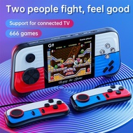 Portable G9 Handheld Game Players Built-in Retro Classic 666 Games 3.0 Inch Screen TV Connection Gam