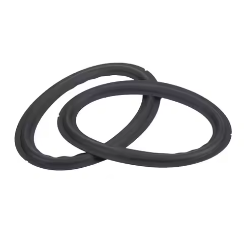 2Pcs 6X9 Inch Rubber Surrounds Car Speaker Repair Kit DIY Folding Edge Sound Box Suspension Repair P