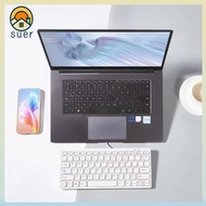 SUERHD Computer Keyboard, 78 Keys USB Wired Keyboard, Plug Play Mute Slim Lightweight Keyboard Deskt