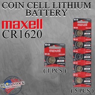 CR1620 ORIGINAL GENUINE Maxell Japan Coin Cell Lithium Battery 3V EXPIRY DATE 2033