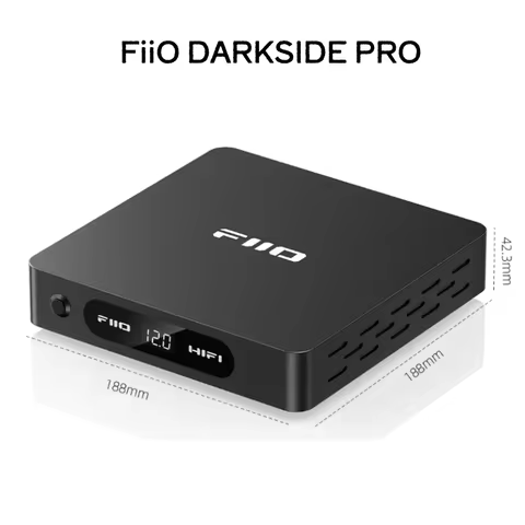 FiiO DARKSIDE PRO 12V/15V Low Noise Linear Power Supply K13 R2R Desktop Decoding Earamplifier Transf