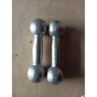 1kg Iron Barbell 1kg Iron Dumbbell (1pcs)