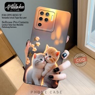 HP Softcase OPPO RENO 5F Fashion Case Cat Case OPPO RENO 5F Silicone Pro Camera OPPO RENO 5F Case OP