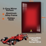 Modern Minimalist Wall Mounted Picture Frame Display for Lego Blocks Ferrari F1 Red Bull C44 Sauber