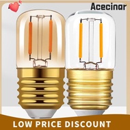 ACECINAR T28 Crystal Light Bulb, Incandescent E26 E27 LED Light Bulb,  1W 2200K Warm White LED Bulb 