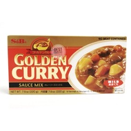 S&amp;B Golden Curry Sauce Mix Mild 220g Japanese Curry (NO MEAT CONTAINED)