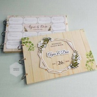 CUSTOM WEDDING GUEST BOOK / GUEST BOOK / PREMIUM CUSTOM POP UP GUEST BOOK