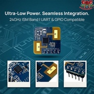 MALCOLM1 24GHz Millimeter Wave Radar, GPIO Output 8m Range LD2420 Radar Sensor, UART Output Intellig