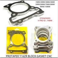 Y16Z Y16ZR GASKET BLOCK BESI ALLOY CNC SPACER 1MM 2MM 3MM 4MM 5MM 6MM 7MM 8MM 9MM 10MM