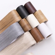Baseboard Self-Adhesive Wood Grain Baseboard Waterproof Door Cover Color-Changing Furniture Refurbis