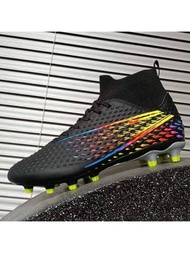 Zapatos De Fútbol Para Hombres, Zapatos De Entrenamiento Multifuncionales, Zapatos Deportivos Cómodos, Suela Para Césped, Antideslizantes, Resistentes Al Desgaste, Tamaño Grande, Zapatos Juveniles De Tachuela De Ronaldo