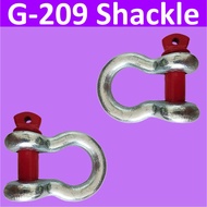 Maco 1” 8.5 Tons G-209 Bow Type Shackle Lifting-Pulling Shackle