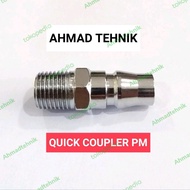 SAMBUNGAN SELANG KOMPRESOR QUICK COUPLER 20PM NEPEL KOMPRESOR