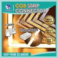 COB LED FLEXIBLE STRIP JOINT 8MM 2PIN CONNECTOR CRYSTAL JOINT TRANSPARENT CONNECTOR