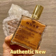 NUXE Huile Prodigieuse Or Multi-Purpose Dry Serum Oil Face Body Hair 100ml 神奇護理萬能油法國歐樹多效乾爽細閃鎏金油清爽護膚植