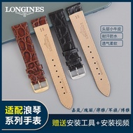Watch Replacement Strap, Suitable For Longines Watch Straps For Men And Women, Genuine Leather Jiala