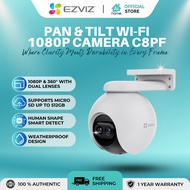 EZVIZ Dual-Lens Weatherproof Pan & Tilt Wi-Fi Camera C8PF 1080p AI Detection 512GB IR Night Vision