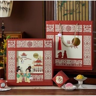 MOONCAKE BOX CONTAINS 6 PREMIUM MOON CAKE BOX 6 SEGMENTS