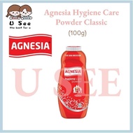 Agnesia Hygiene Care Powder Classic (New Look) Agnesia Antiseptic Powder / Talcum 100g