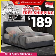 【READY STOCK, DELIVER from JB】𝐒𝐆𝐅𝐔𝐑𝐍𝐈𝐓𝐔𝐑𝐄𝐋𝐀𝐁™:Queen Size Divan Queen bed Frame Katil Queen Murah Bedding Frame