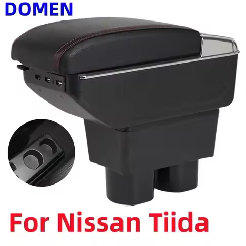 NEW For Nissan Tiida C11 Armrest For Nissan Sylphy Versa Tiida Latio Car Armrest box Interior Center